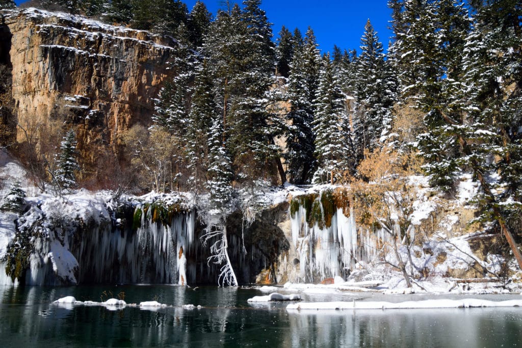 Hanging Lake Colorado Winter Hike Information & Review