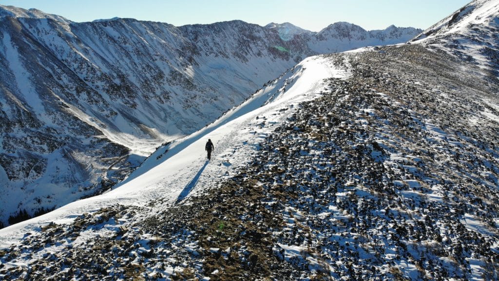 Quandary Peak Winter Hike