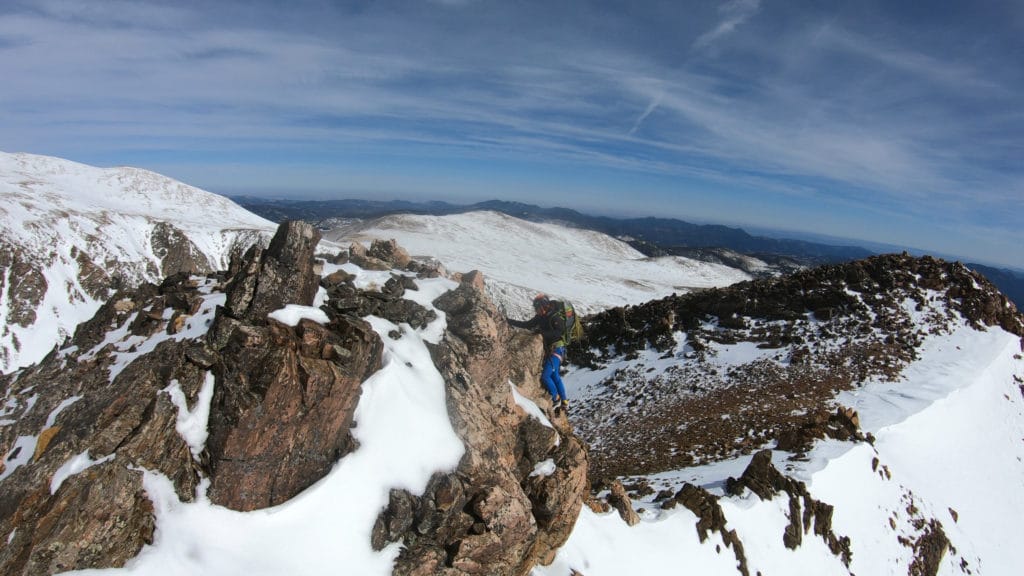 Mt Bancroft East Ridge Winter Hike Pictures