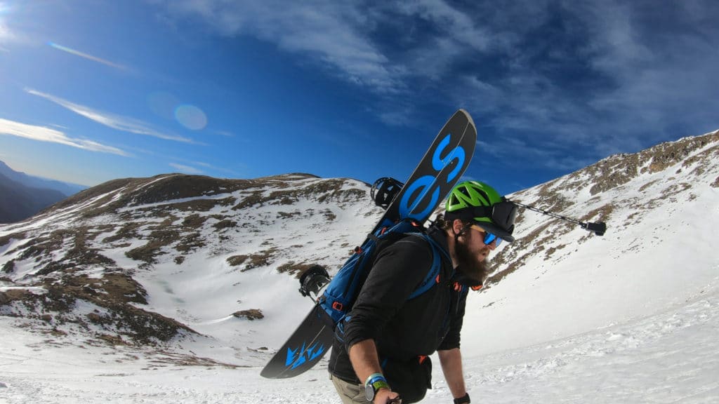 Whale Peak via Whale's Tail Couloir Hike Pictures