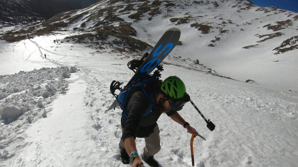 Whale Peak via Whale's Tail Couloir Hike Pictures