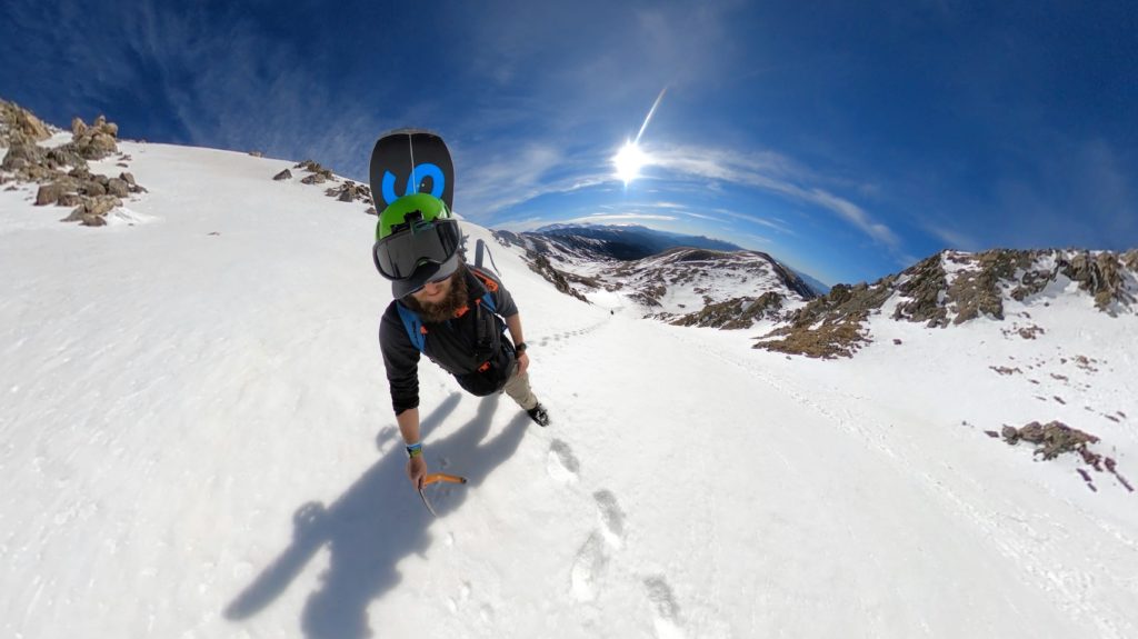 Whale Peak via Whale's Tail Couloir Hike Pictures