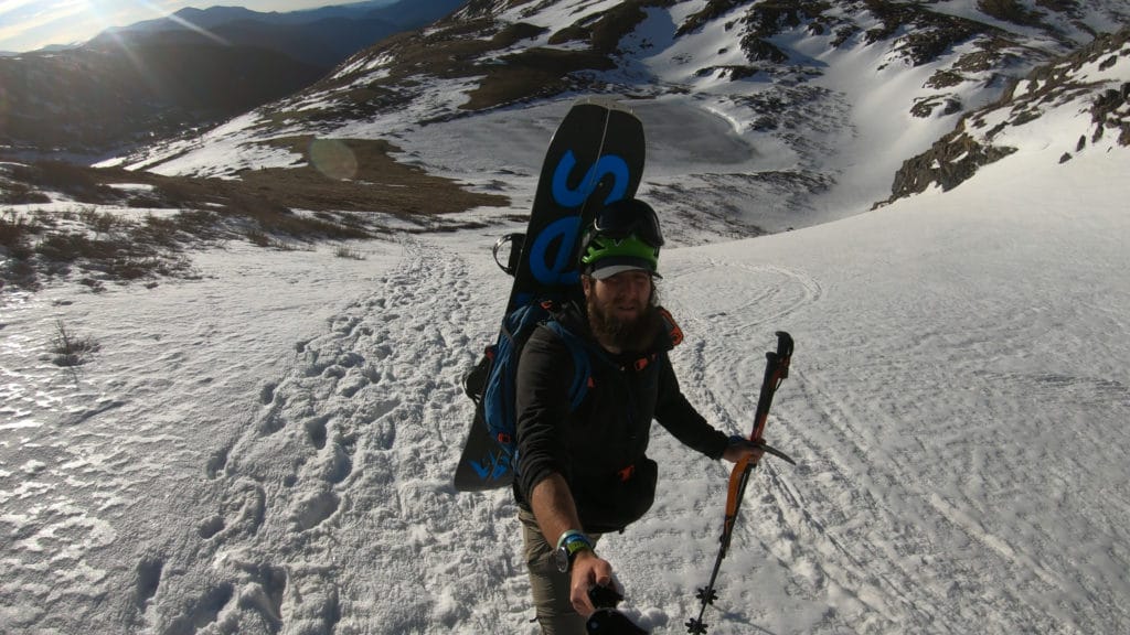 Whale Peak via Whale's Tail Couloir Hike Pictures