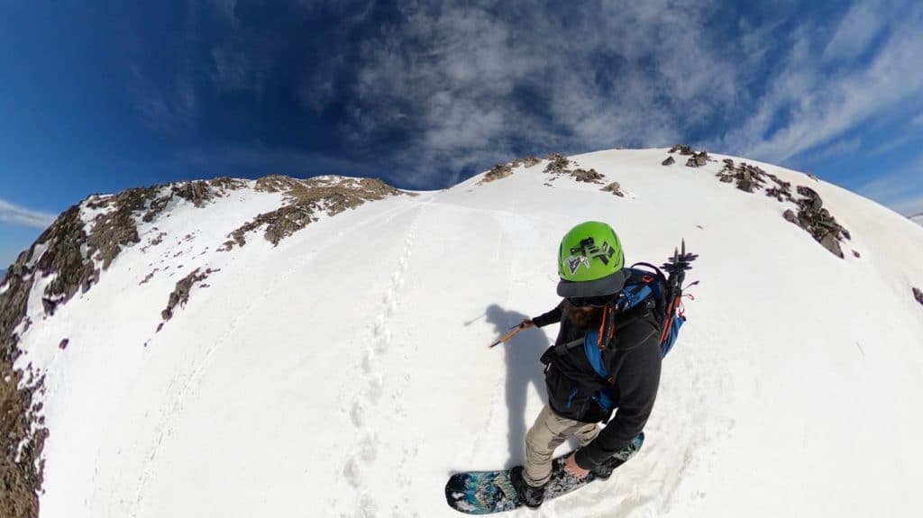 Whale Peak via Whale's Tail Couloir Hike Pictures