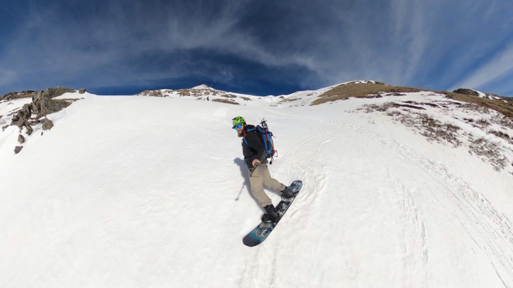 Whale Peak via Whale's Tail Couloir Hike Pictures