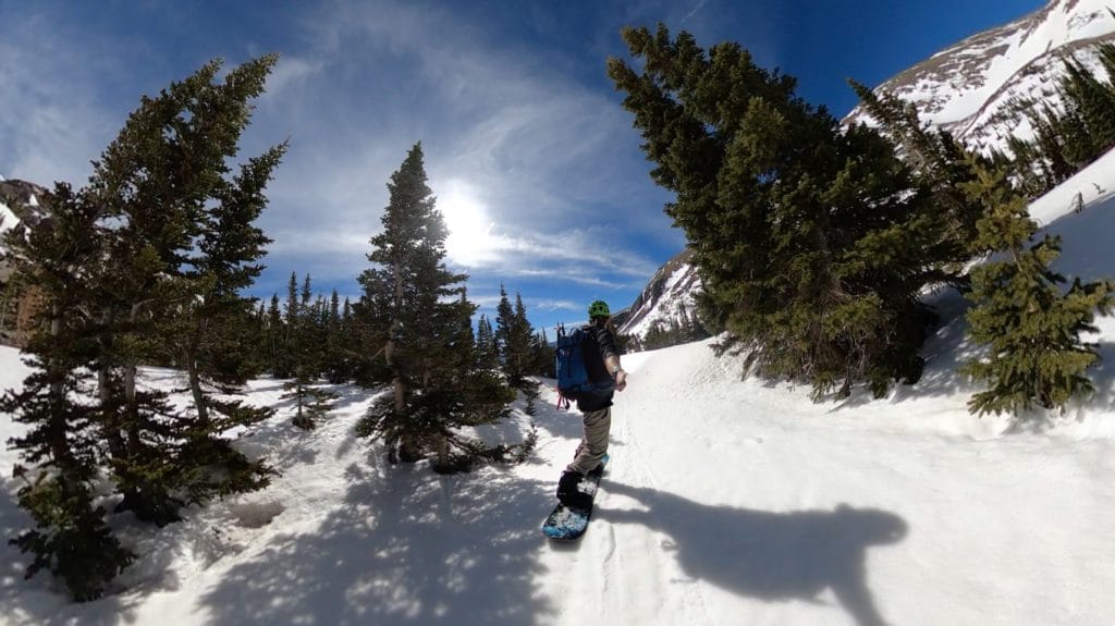 Whale Peak via Whale's Tail Couloir Hike Pictures