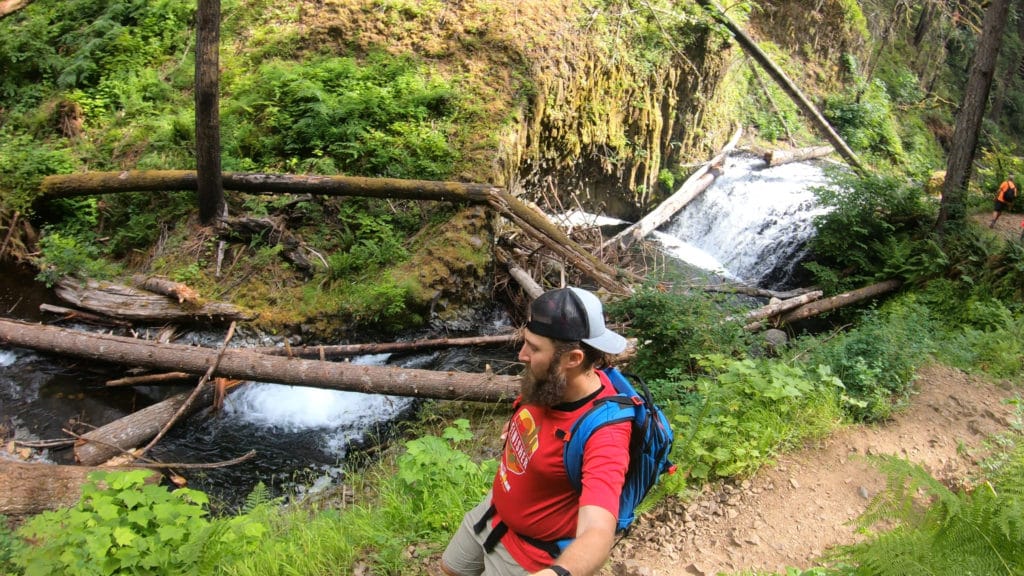 Wahkeena Falls & Multnomah Falls Loop Hike Pictures