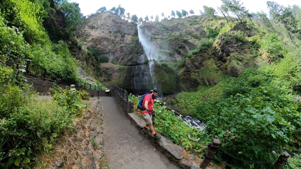 Wahkeena Falls & Multnomah Falls Loop Hike Pictures