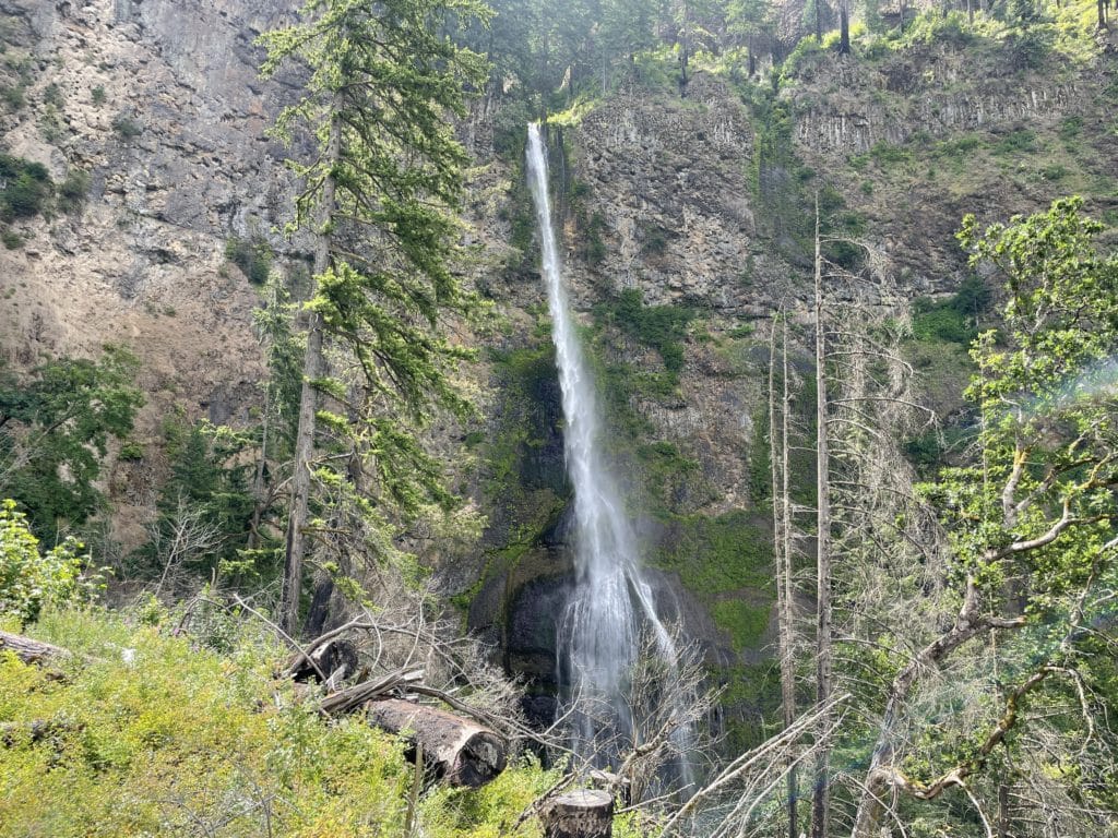 Wahkeena Falls & Multnomah Falls Loop Hike Pictures