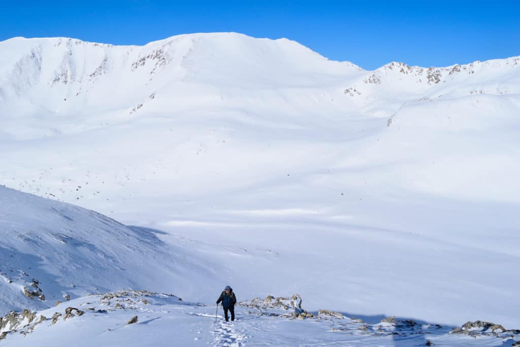 Easiest Winter 14ers in Colorado