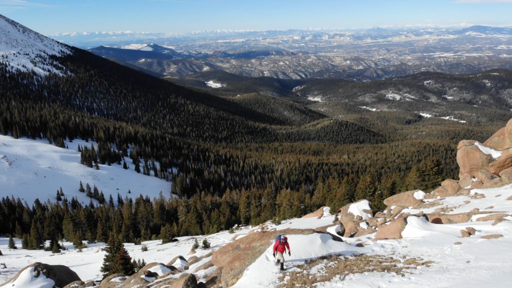 Easiest Winter 14ers in Colorado