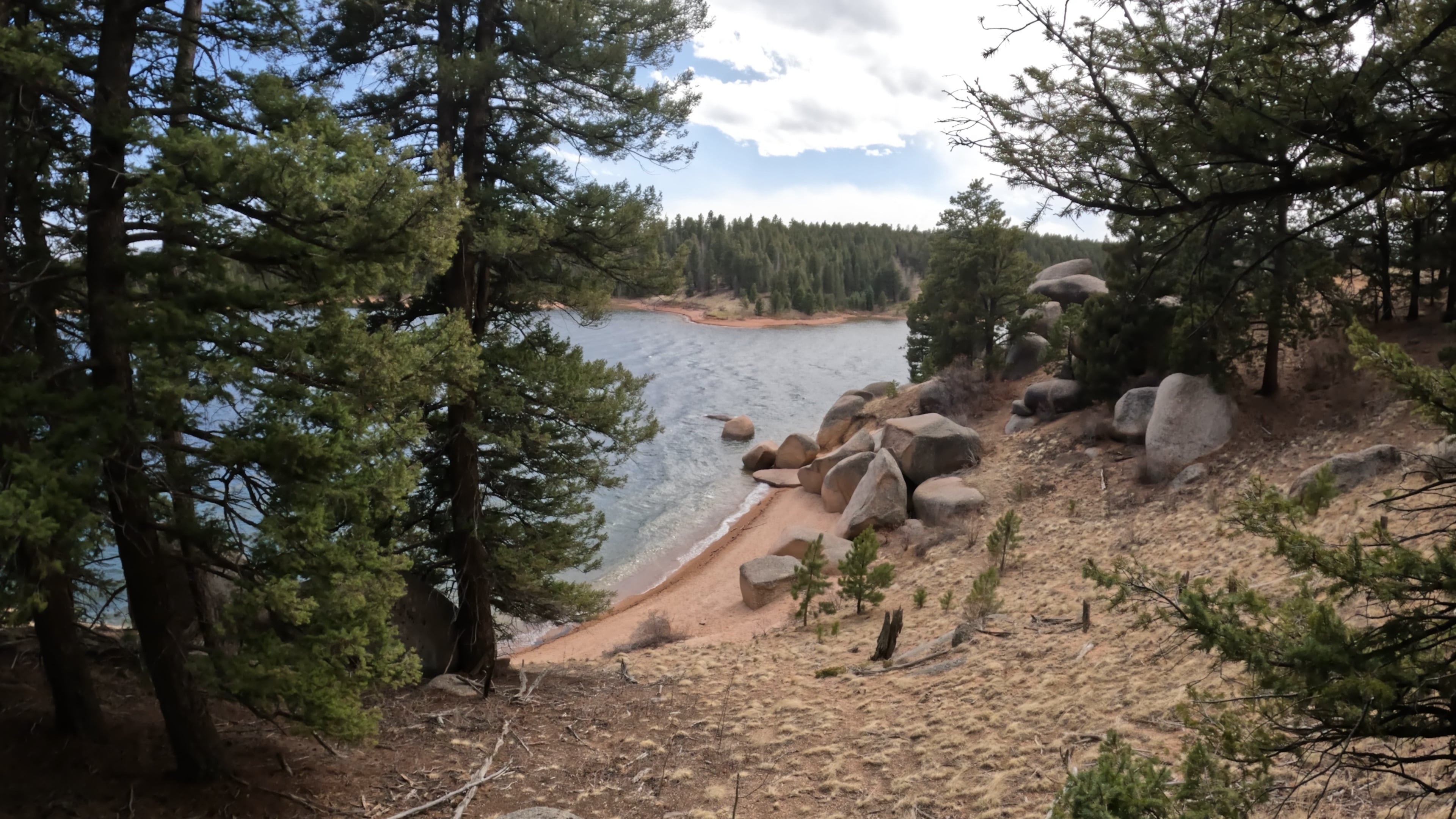 Rampart Reservoir Loop Colorado Hike Pictures