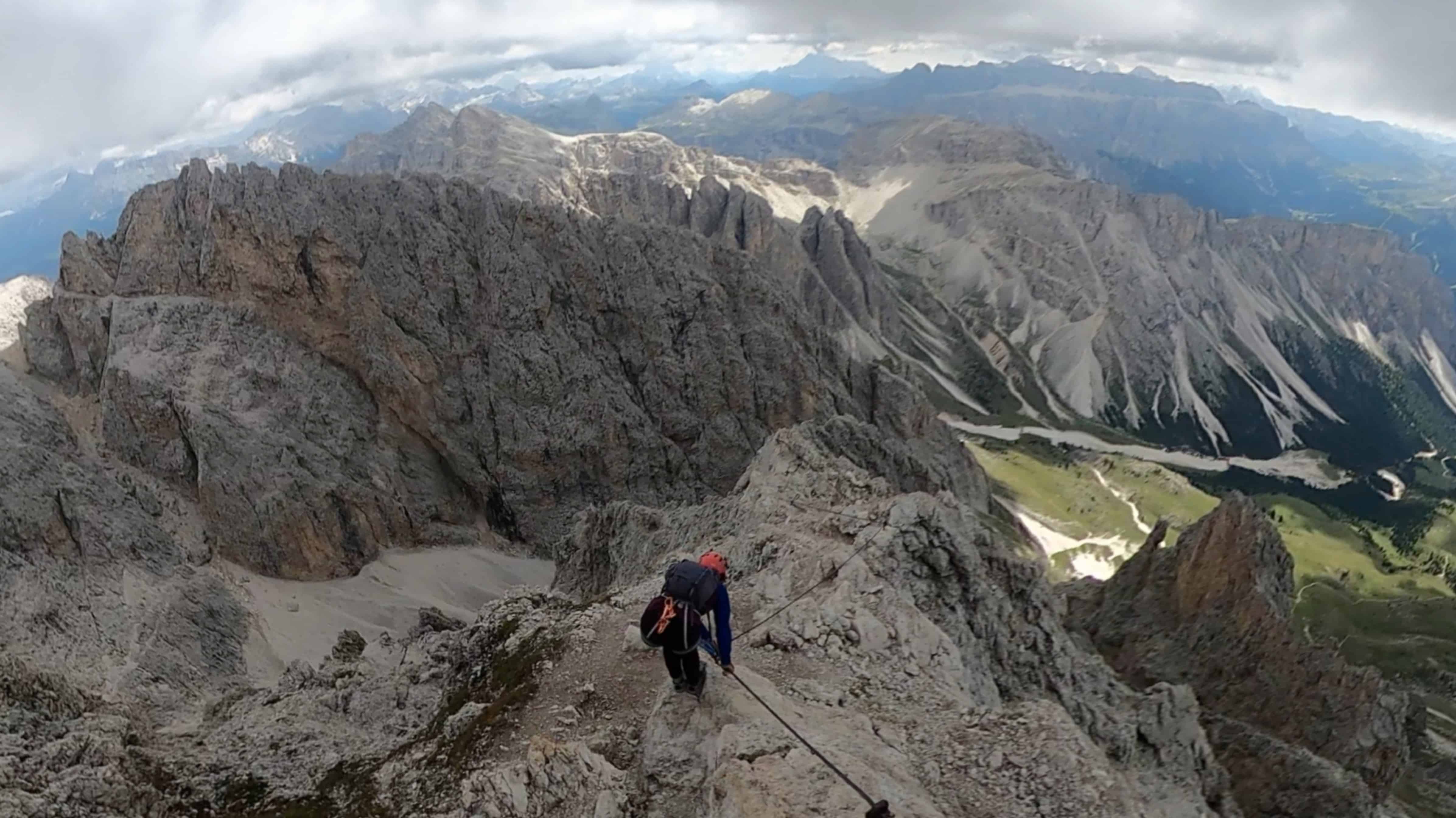 Sass Rigais Via Ferrata Pictures