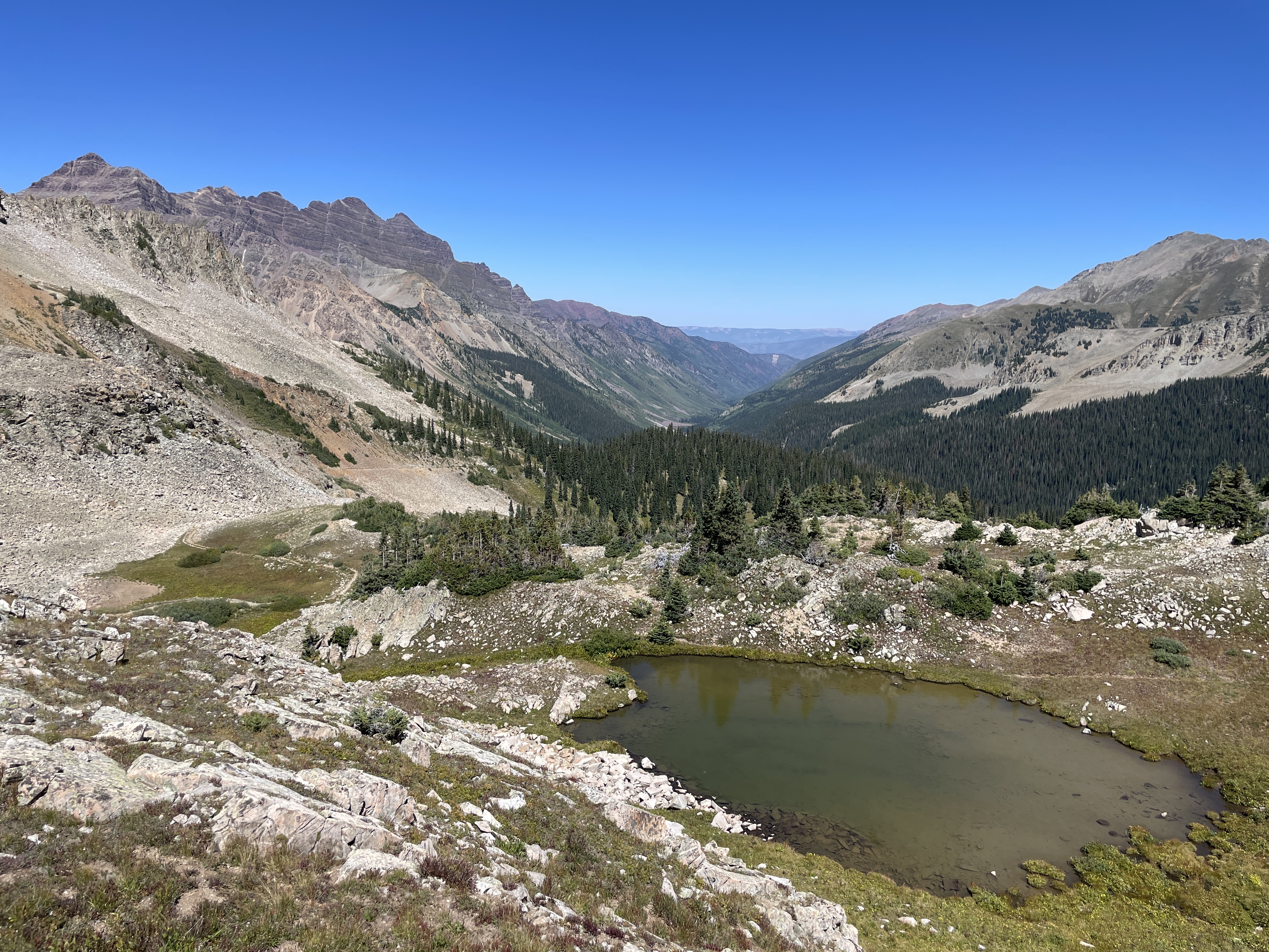 East Maroon Pass & Copper Lake Hike Pictures