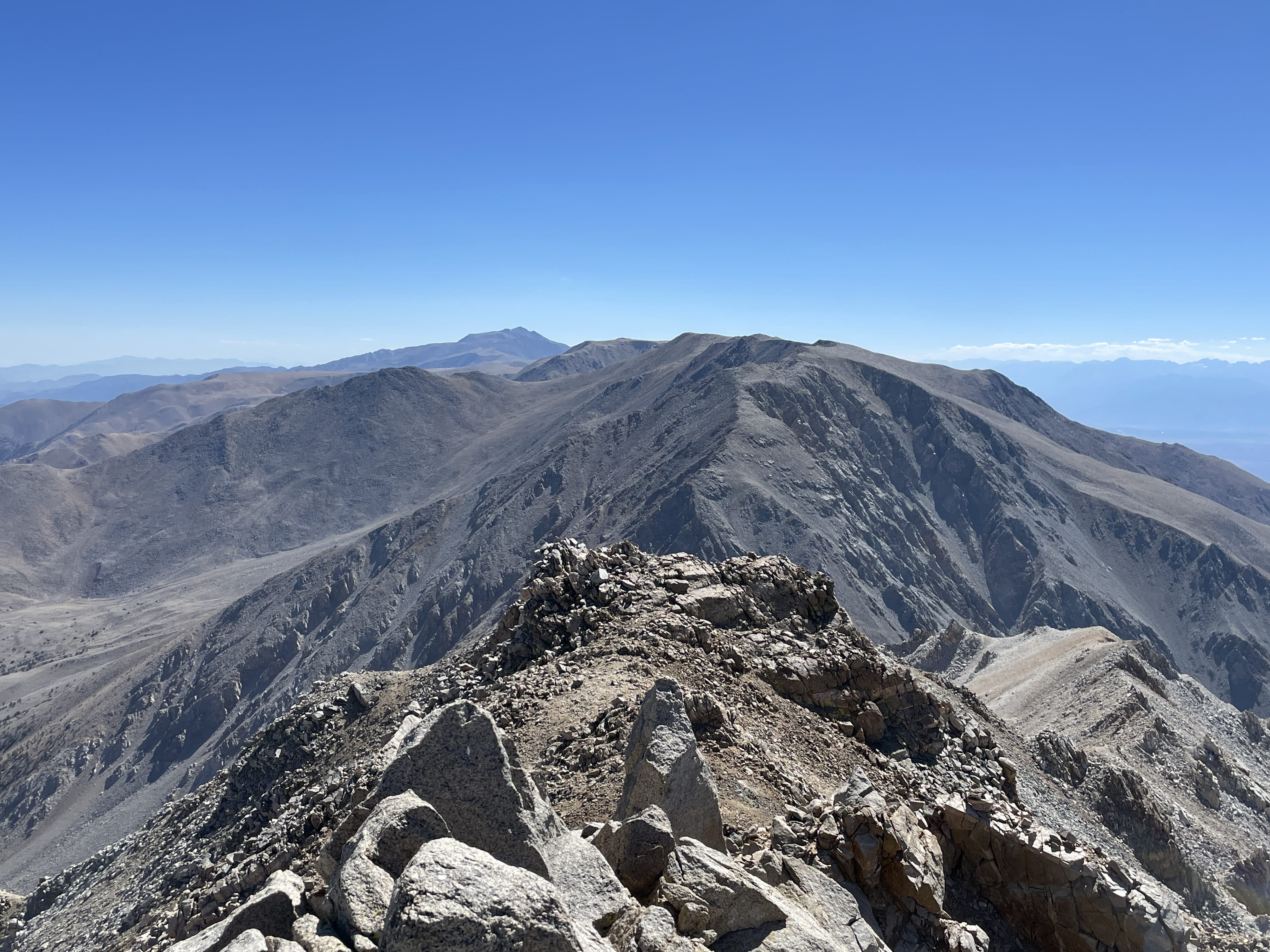 Boundary Peak Hike Pictures