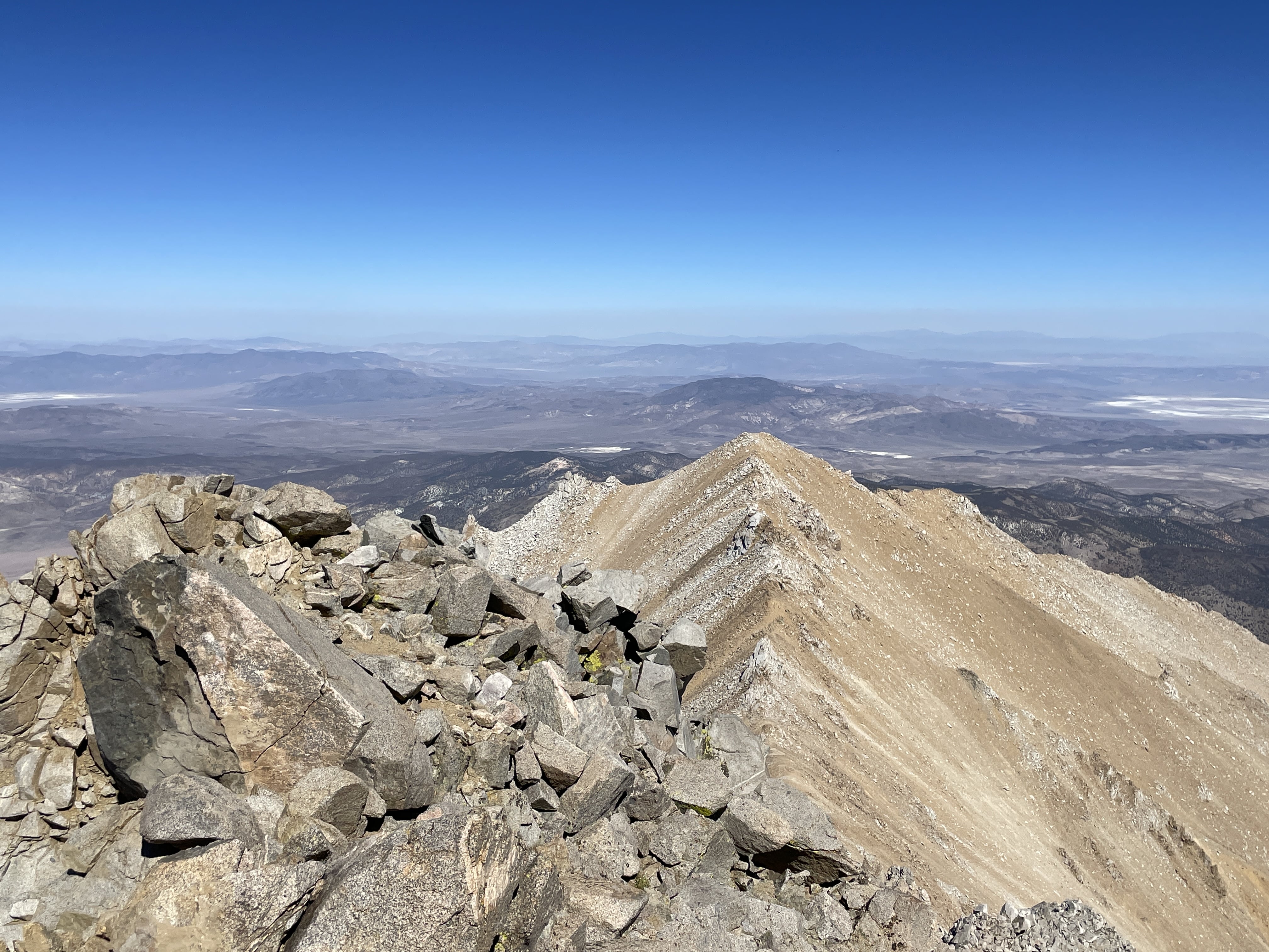 Boundary Peak Hike Pictures