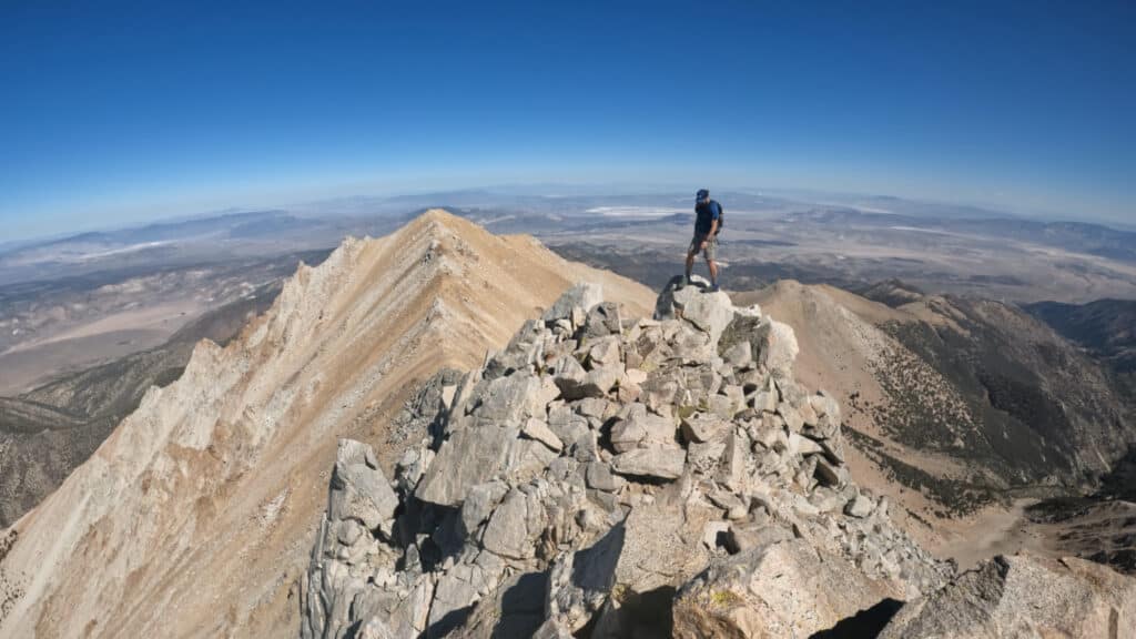 Boundary Peak Hike Pictures