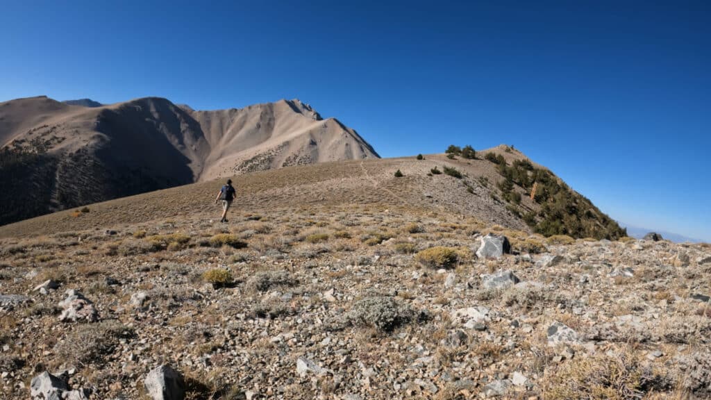 Boundary Peak Hike Pictures