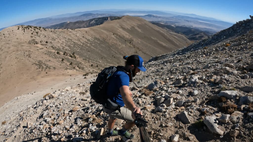 Boundary Peak Hike Pictures