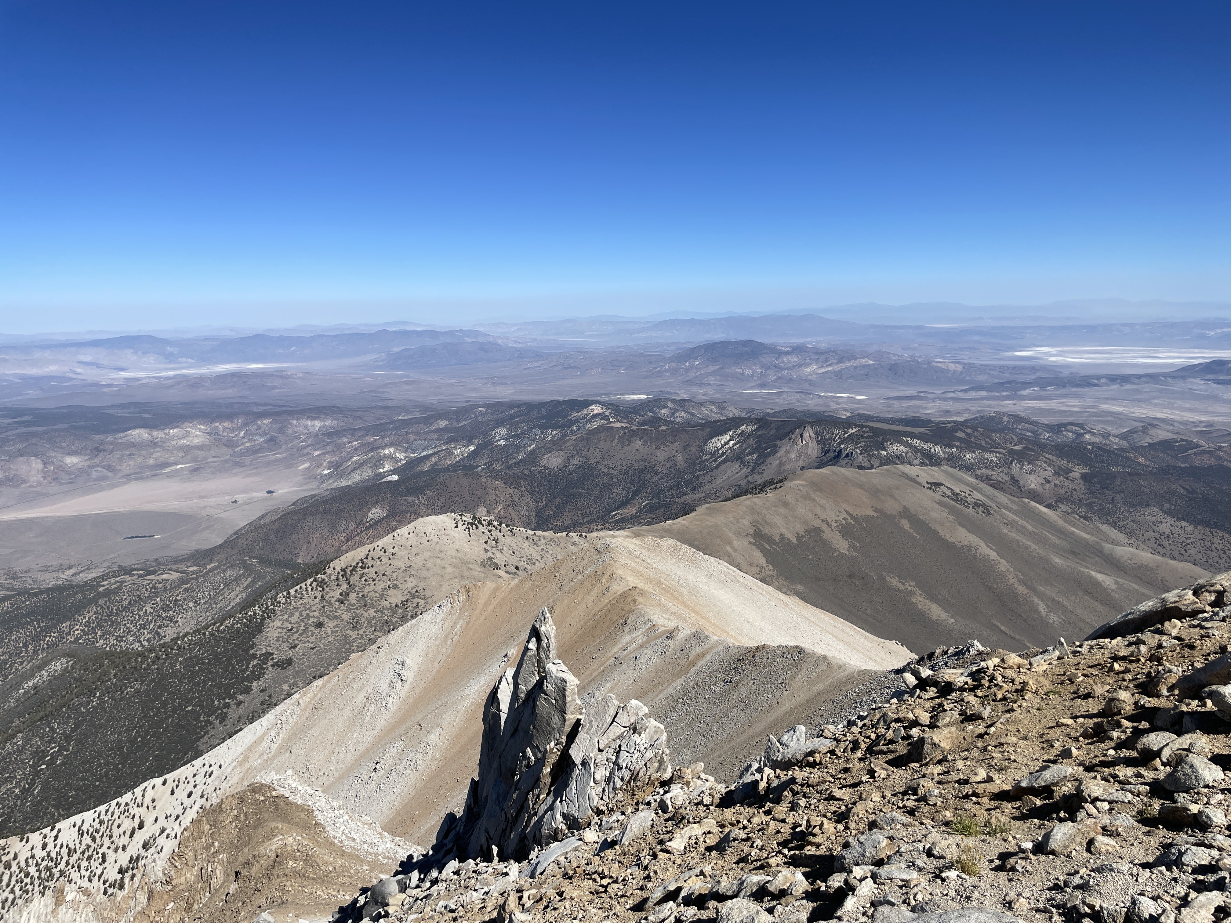 Boundary Peak Hike Pictures