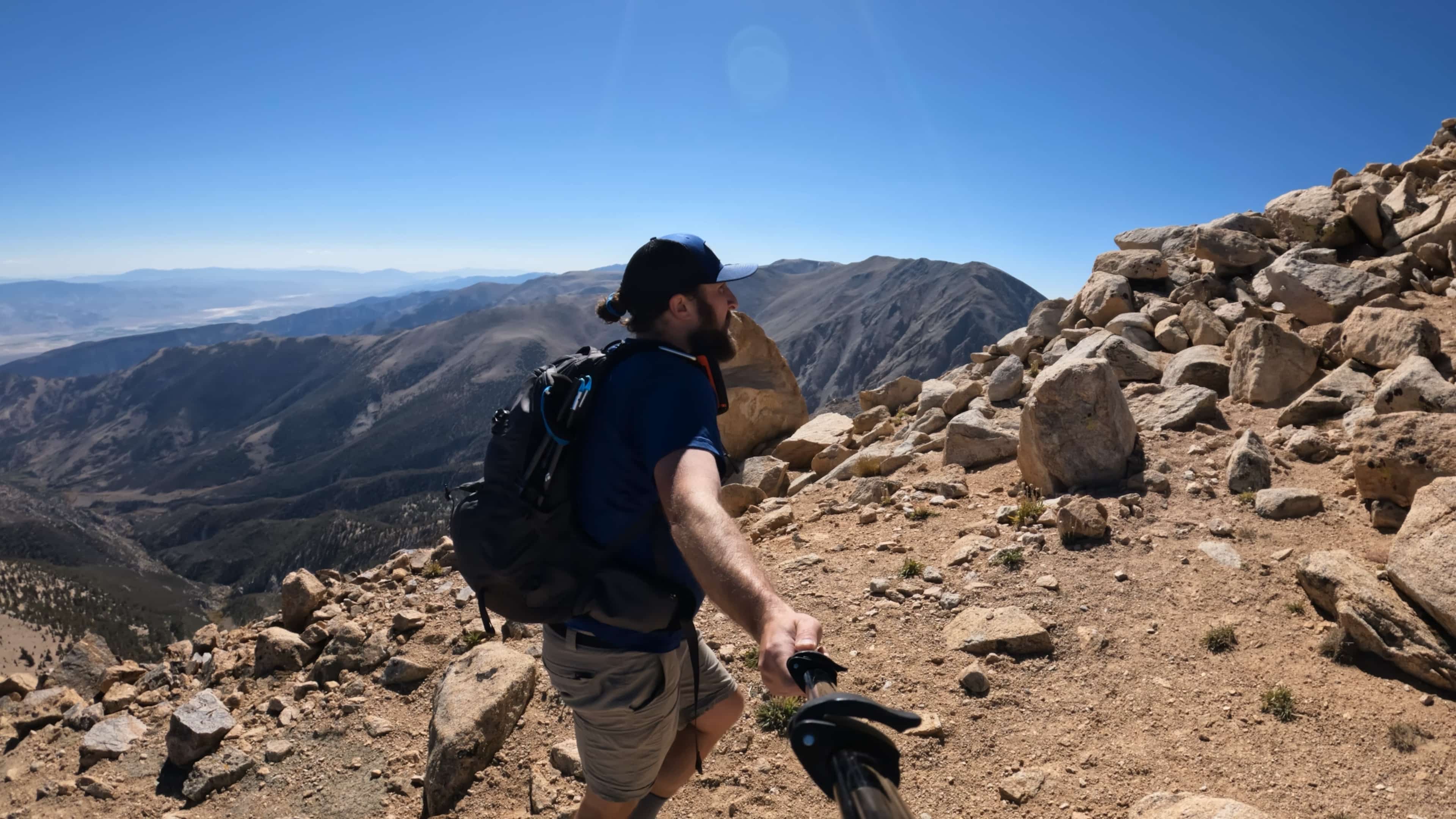 Boundary Peak Hike Pictures