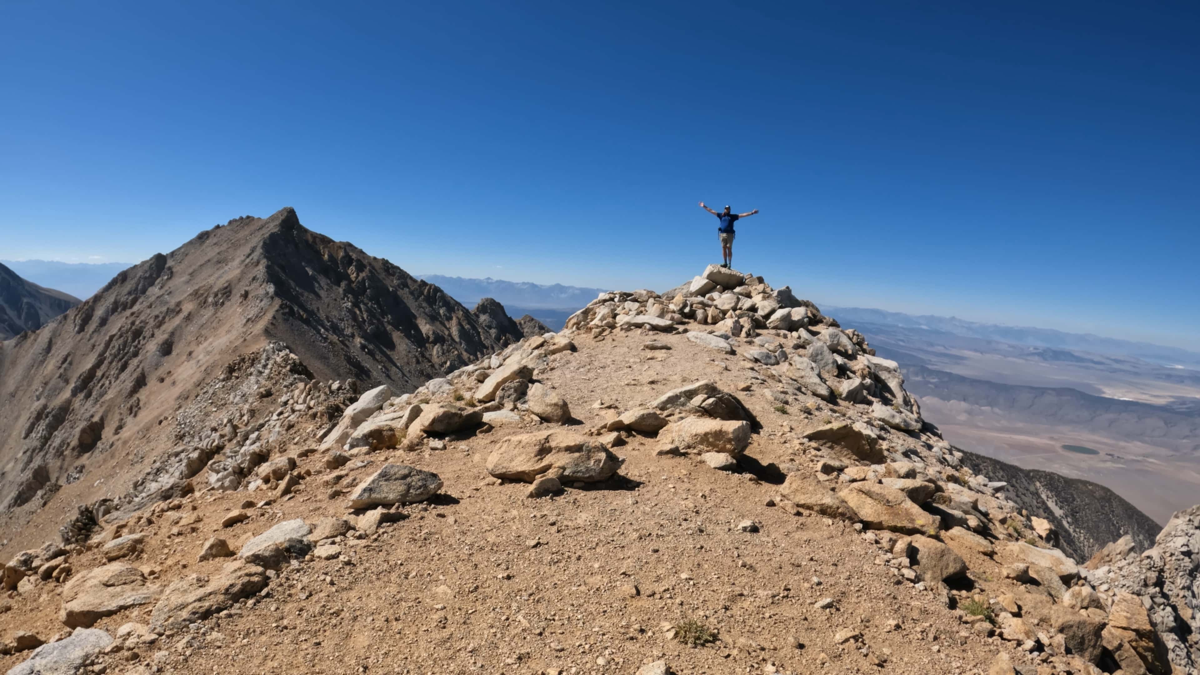 Boundary Peak Hike Pictures