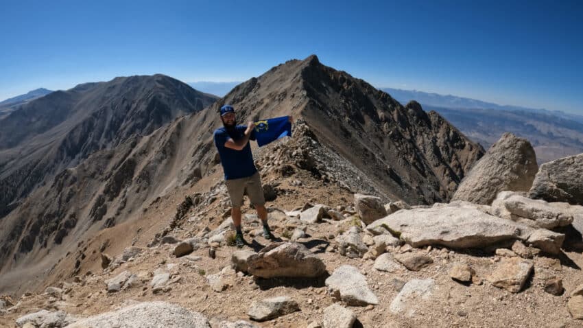 Boundary Peak Hike Pictures