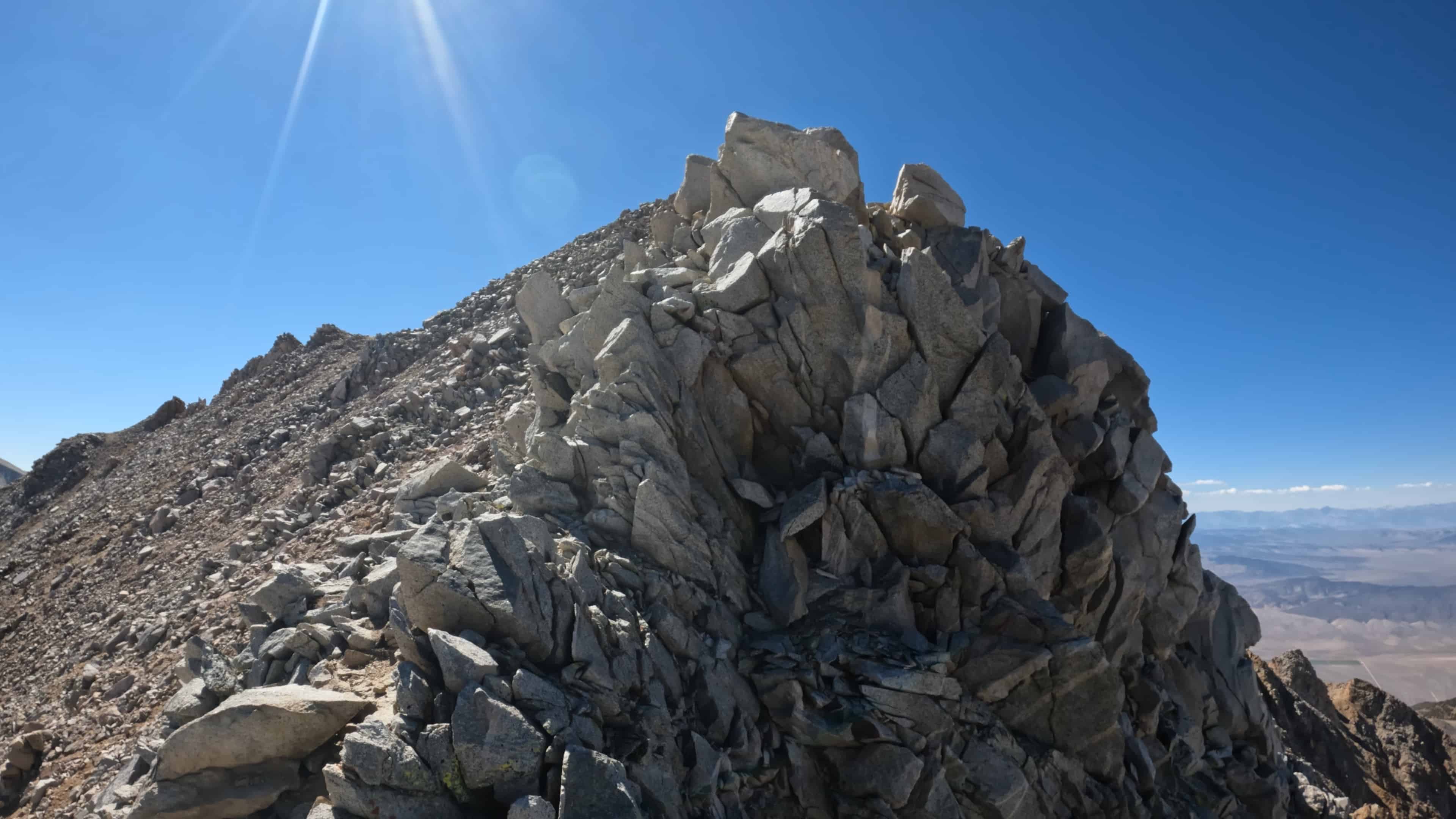 Boundary Peak Hike Pictures