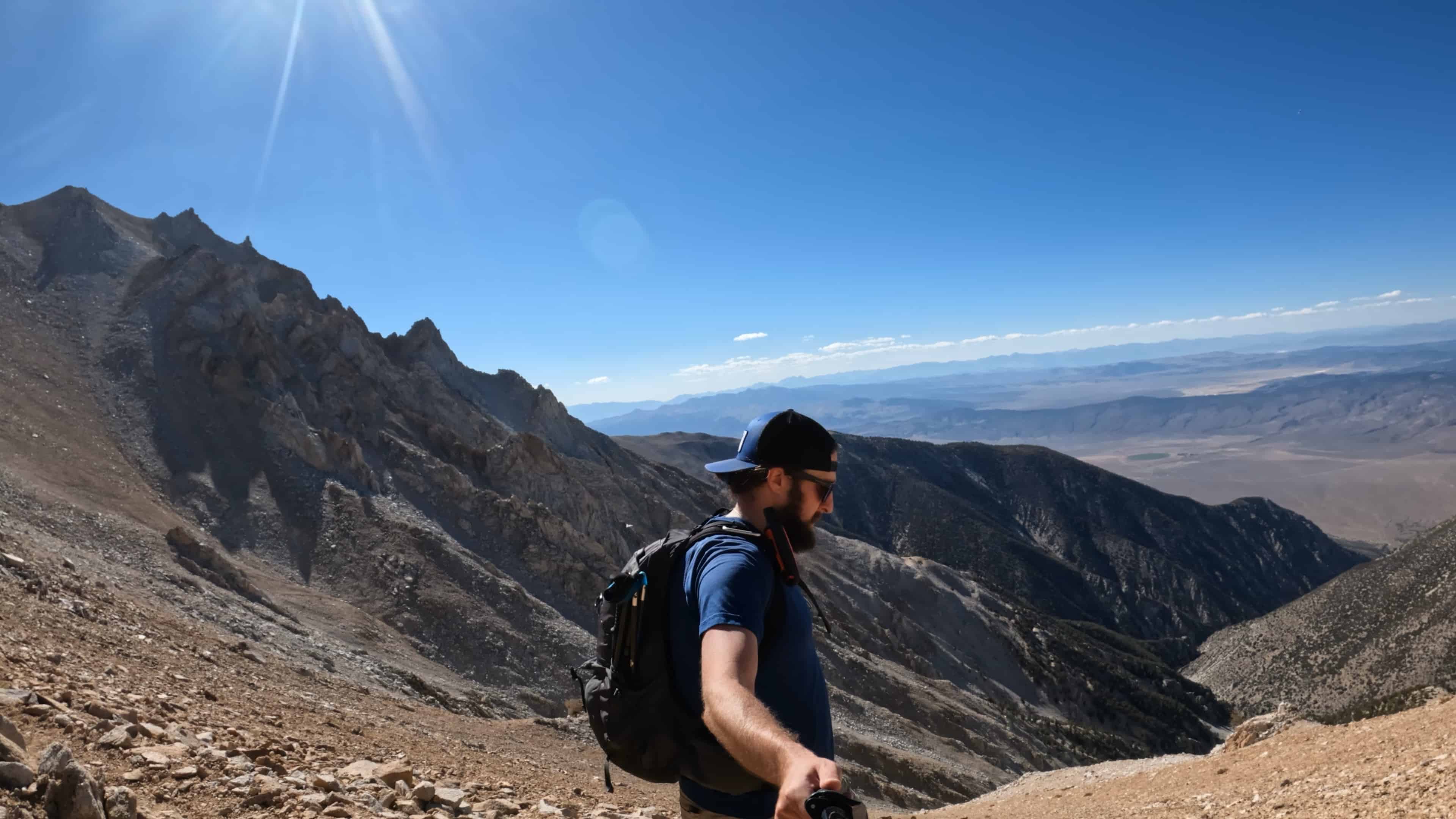 Boundary Peak Hike Pictures