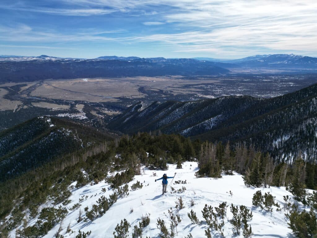 Mt Princeton Winter 14er Hike Pictures