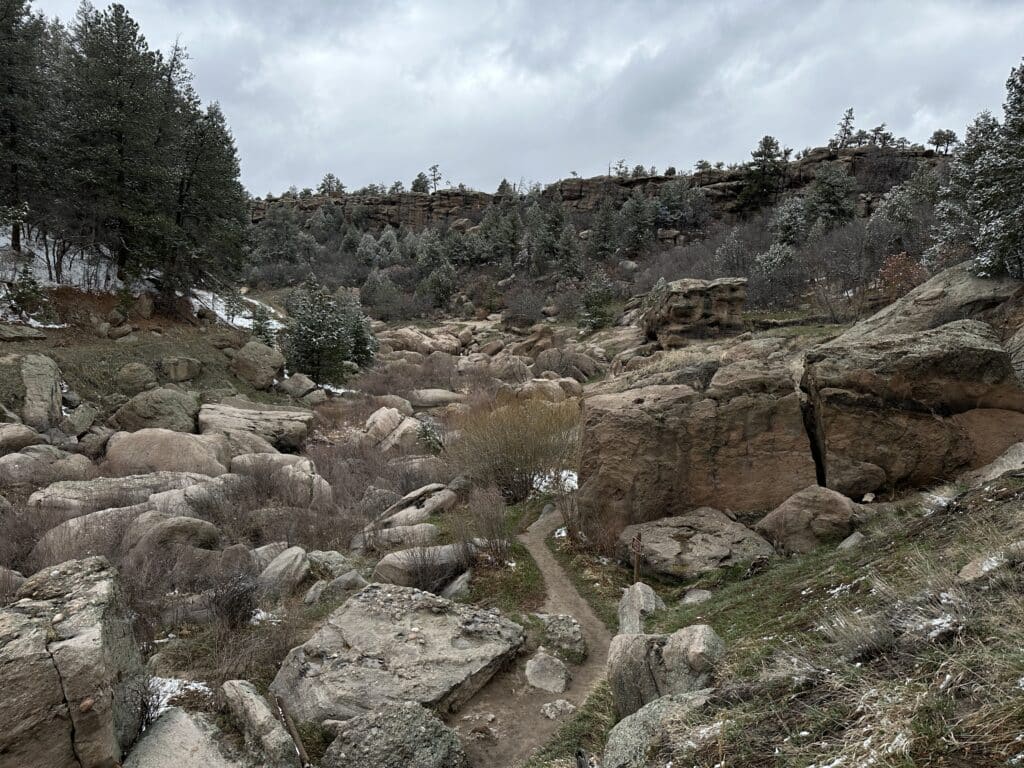 Castlewood Canyon State Park Hike Pictures