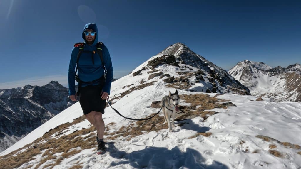 Humboldt Peak East Ridge Winter Hike Pictures