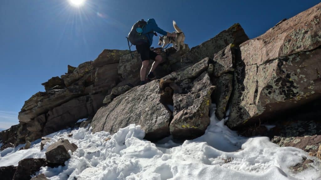 Humboldt Peak East Ridge Winter Hike Pictures