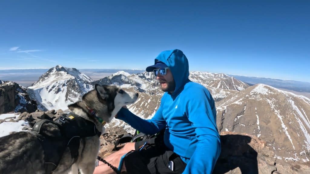 Humboldt Peak East Ridge Winter Hike Pictures