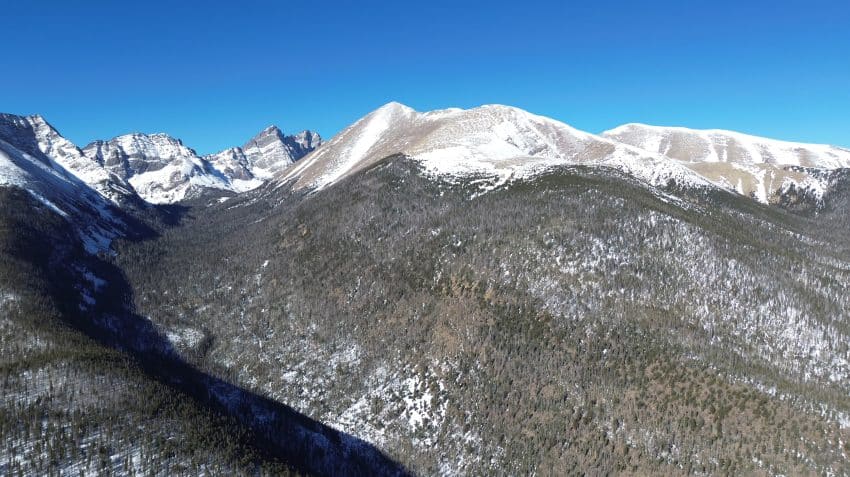 Humboldt Peak East Ridge Winter Hike Pictures